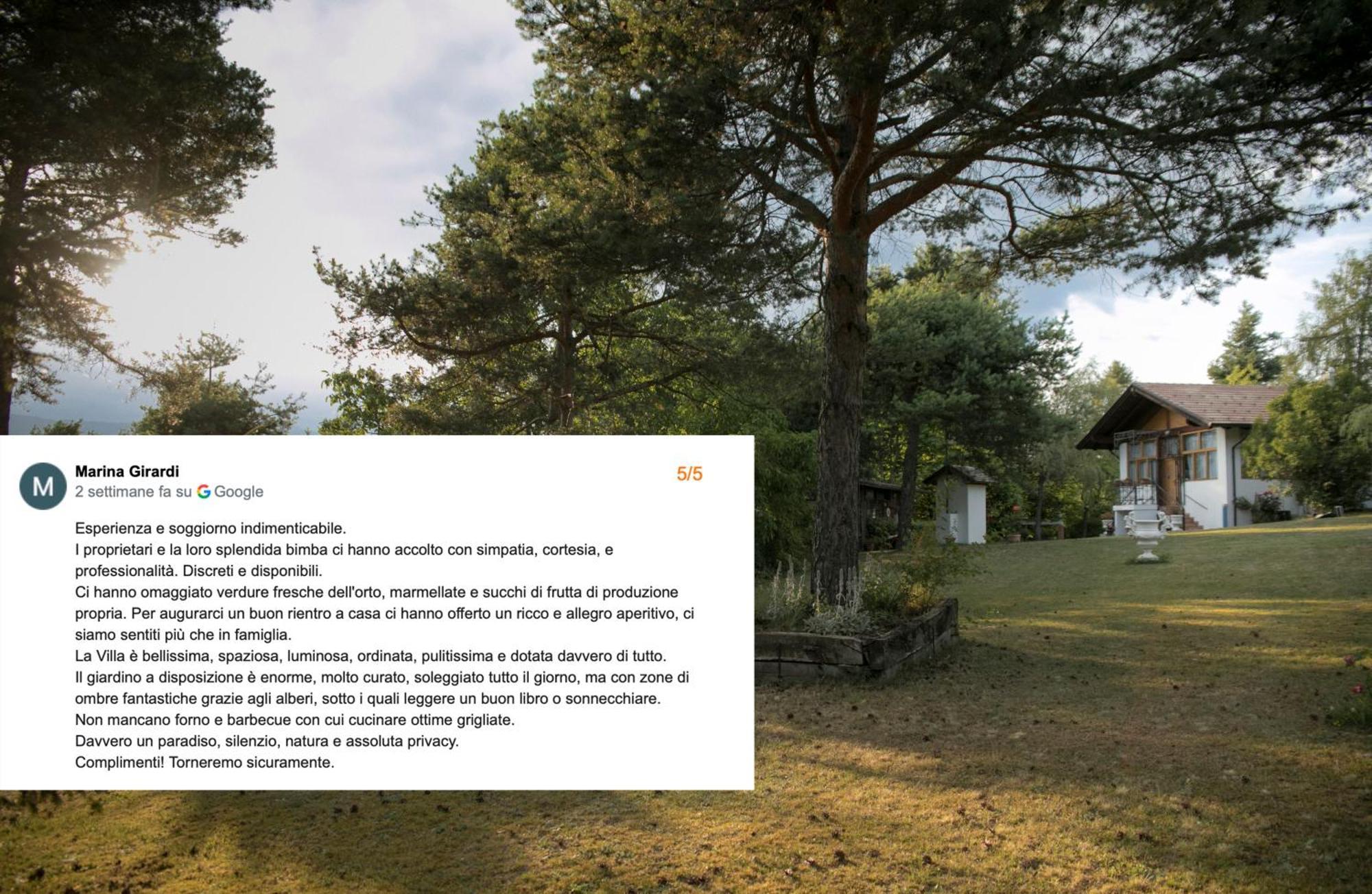 La Villa Del Barone Predaia Extérieur photo